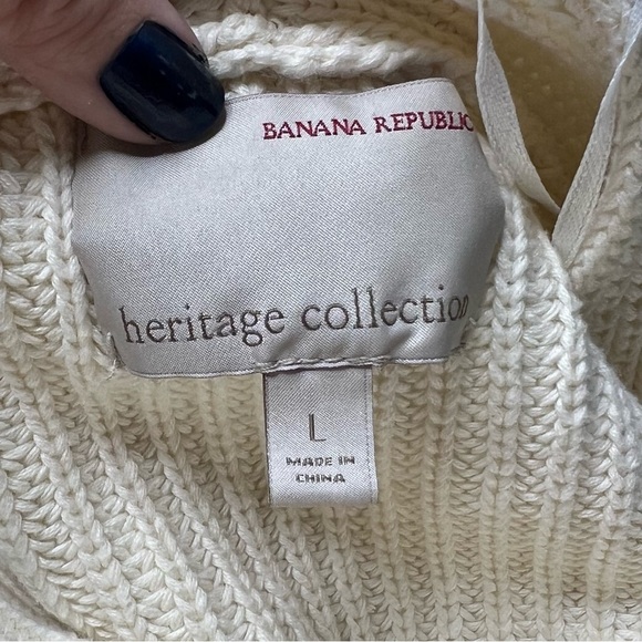 Banana Republic Heritage Collection Blanket Wrap Cardigan in Caribbean Sand - Picture 5 of 7